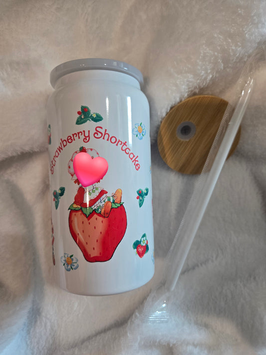 Strawberry Libbey Tumbler