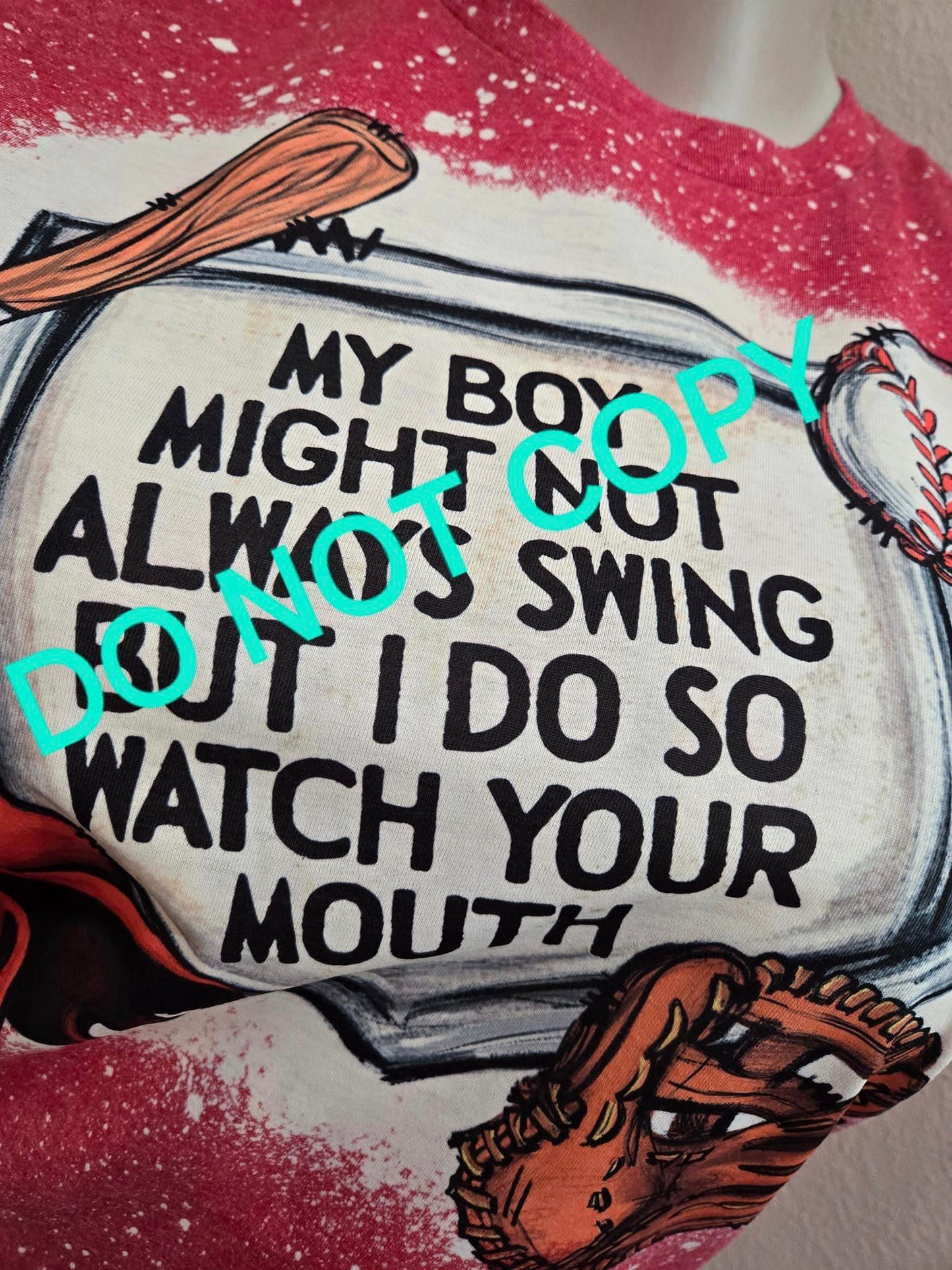 Watch Your Mouth / Baseball Tee