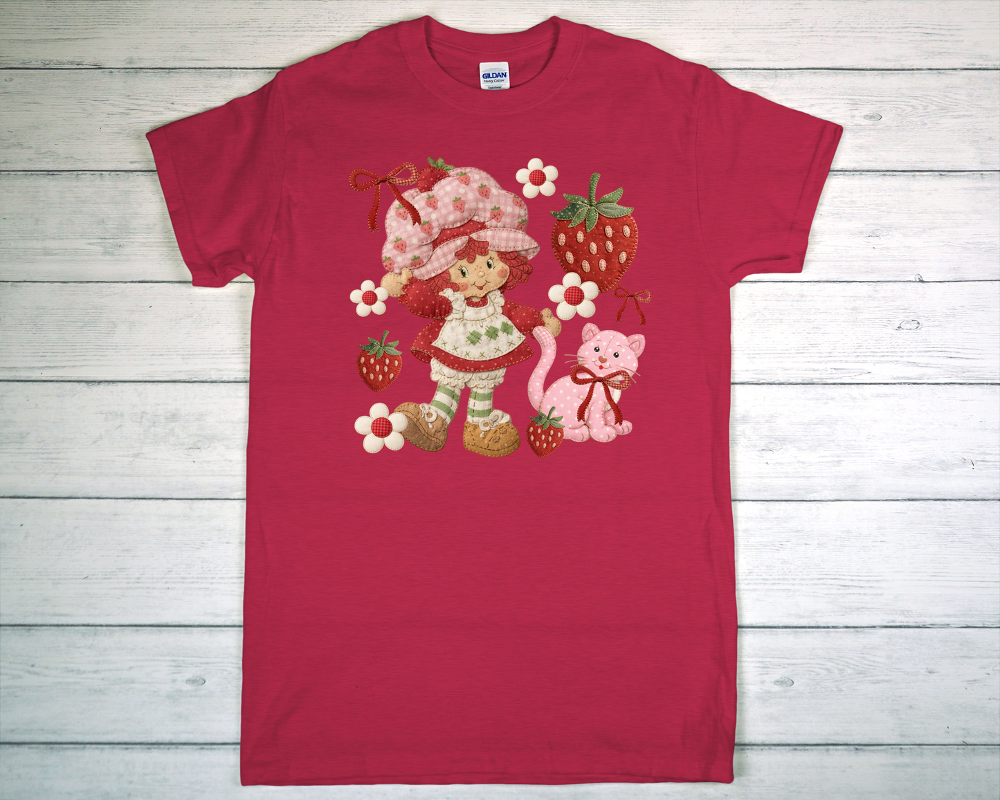 Vintage Strawberry / Realistic Stich