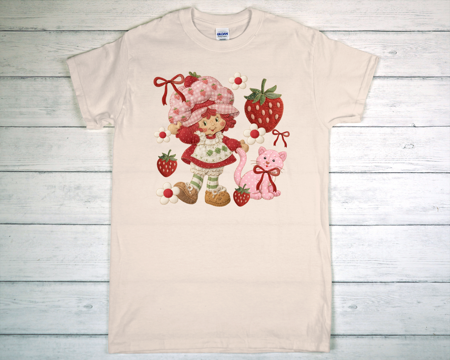 Vintage Strawberry / Realistic Stich