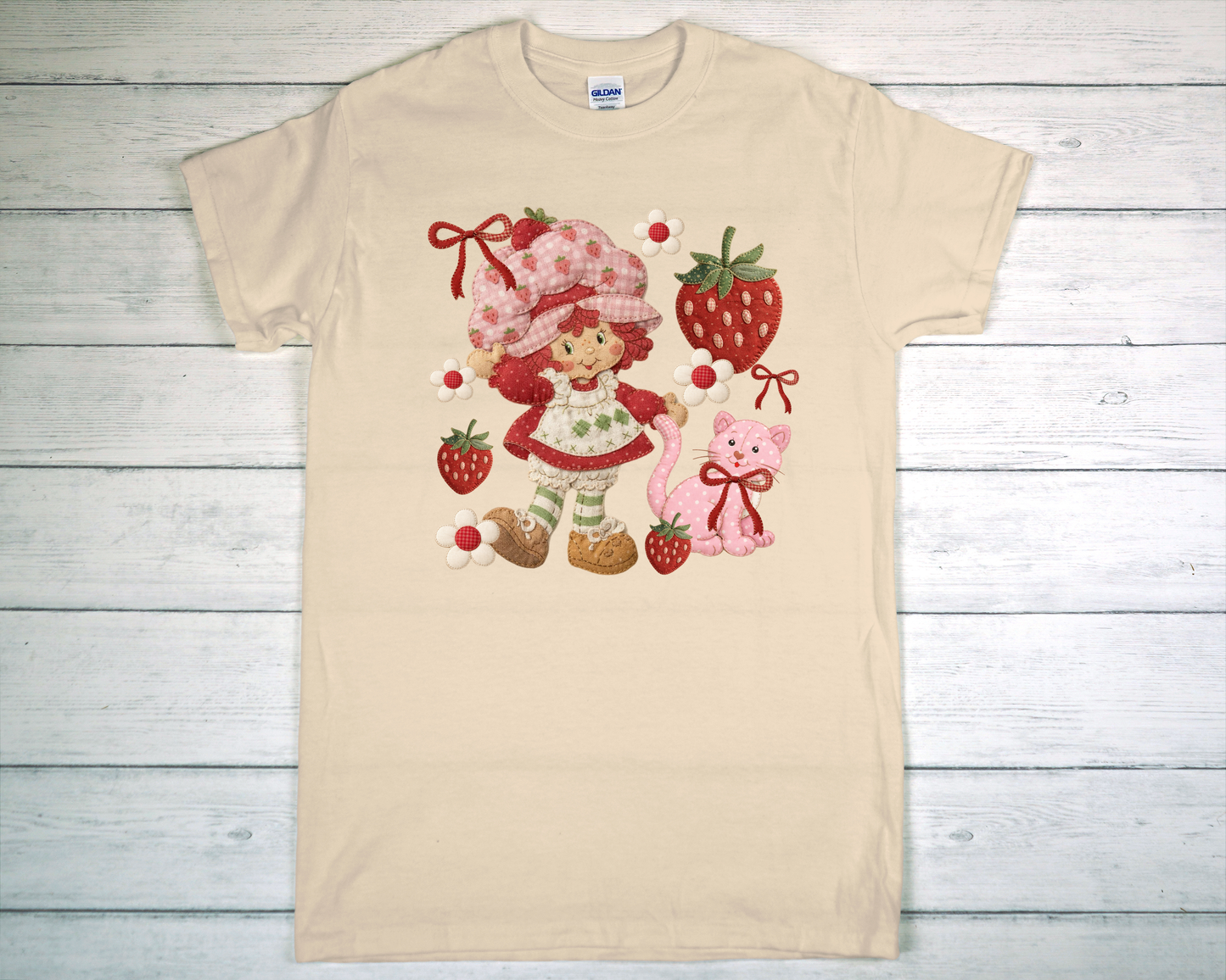Vintage Strawberry / Realistic Stich