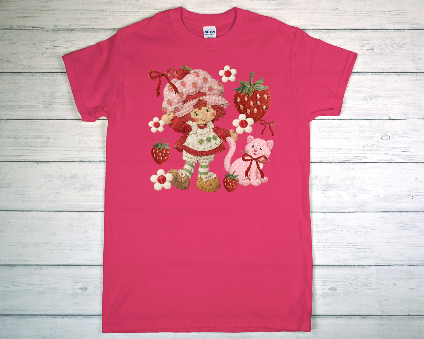 Vintage Strawberry / Realistic Stich