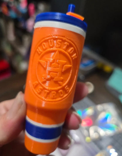 Chapstick Keychain Holder (3d printed)