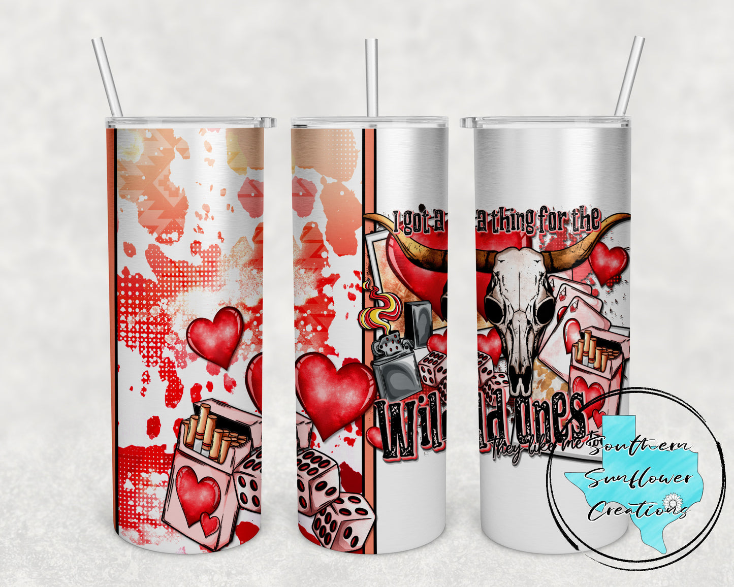 Wild Ones Red / Tumbler