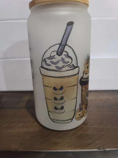 Nightmare Iced Coffee Libbey Glass